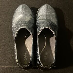 {Dansko} Blue & Black Work Wonders Clog